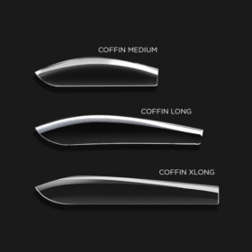 Apres Sculpted Coffin Long 500 pieces