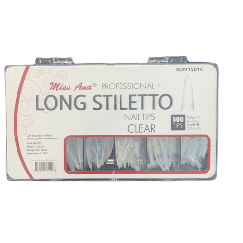 Stiletto Nail Clear