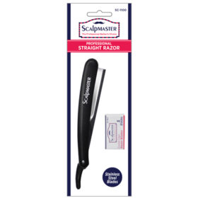 Straight Razor Scalpmaster w/5 blades