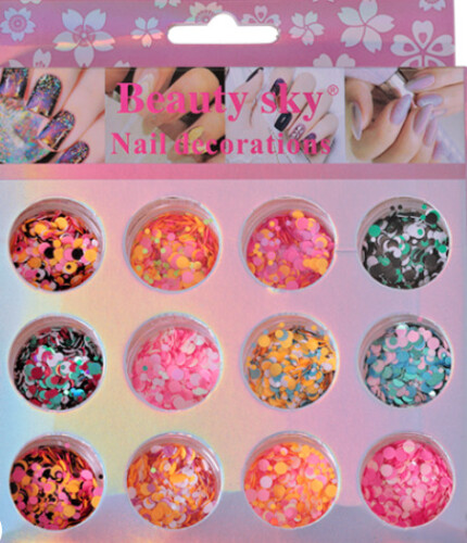 Nail Art Glitter 3D CMC284 27139 3