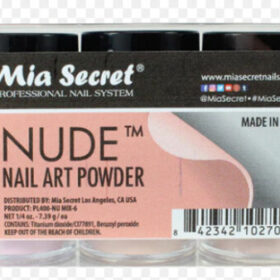 Nude  6pcs Acrylic Powder 1/4 oz