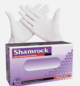 Latex Examination Gloves Medium Large